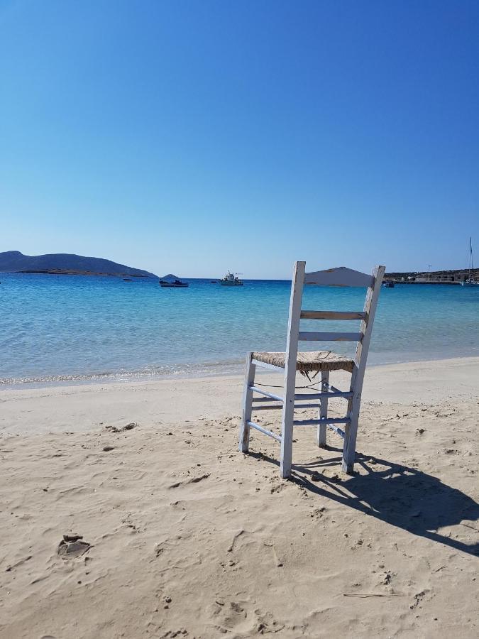 Villa Theia - Selene , Appartement De Charme Pour 4 A 6 Personnes Pres De La Plage Et Du Village De Koufonissi 쿠포니시아 외부 사진